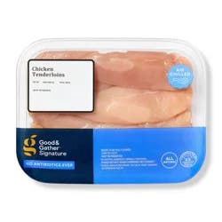 Good & Gather No Antibiotics Ever Air Chilled Chicken Breast Tenders - price per lb - Good and Gather™
