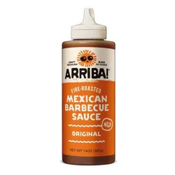 Arriba! Arriba Original Pineapple & Red Chile Inspired by Al Pastor Barbecue Sauce - 14oz