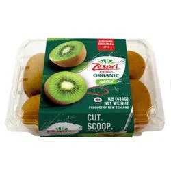 Zespri Fresh Organic Green Kiwi Fruit - 1lb