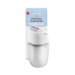 Canopy Mist Free Travel Humidifier- Travel Size, Includes Aroma Diffusion, Dishwasher Safe, Mold Inhibiting - 0.5L - White