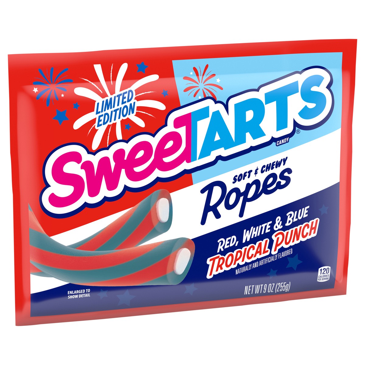 slide 2 of 4, Sweetart Ropes Rwb, 9 oz