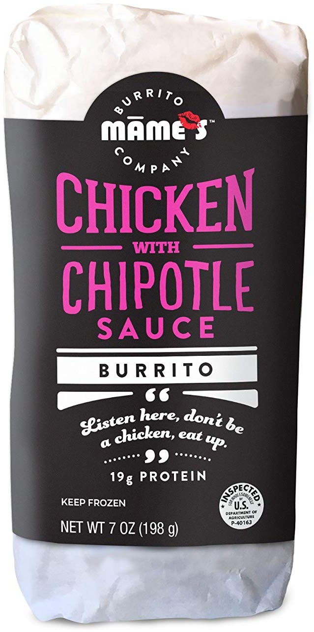 slide 1 of 1, Mame's Mames Chicken Chipotle Burrito - 7 Oz, 7 oz