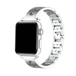 Posh Tech Quinn Bangle Band for Apple Watch - Silver