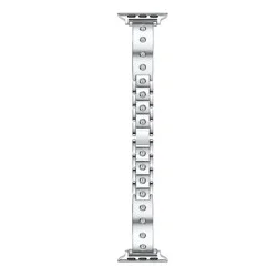 Posh Tech Quinn Bangle Band for Apple Watch - Silver