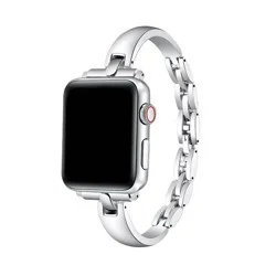 Posh Tech Alexis Metal Band for Apple Watch - Silver