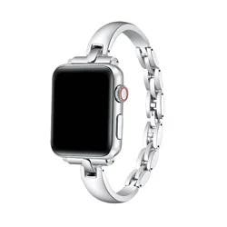 Posh Tech Alexis Metal Band for Apple Watch - Silver