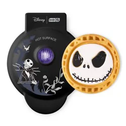 Dash Disney Jack Skellington Mini Waffle Maker Black