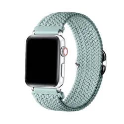 Posh Tech Woven Nylon Band for Apple Watch - Sage Green