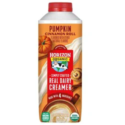 Horizon Organic Pumpkin Cinnamon Roll Creamer - 24 fl oz