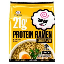 Ramen Bae Chicken Protein Ramen Soup - 3ct