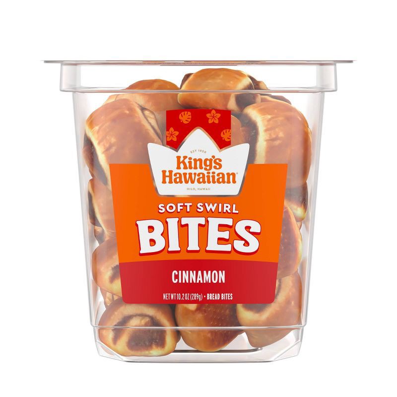slide 1 of 8, King's Hawaiian Cinnamon Bites - 10.2oz, 10.2 oz