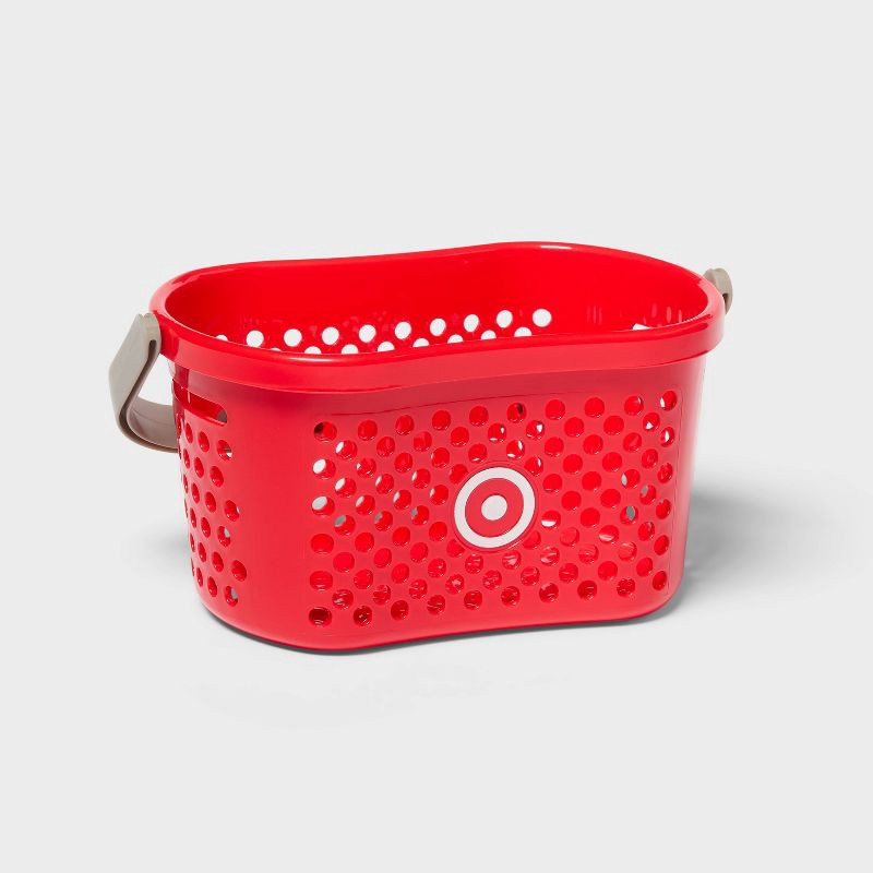 slide 1 of 3, Target Mini Shopping Basket - Spritz™, 1 ct