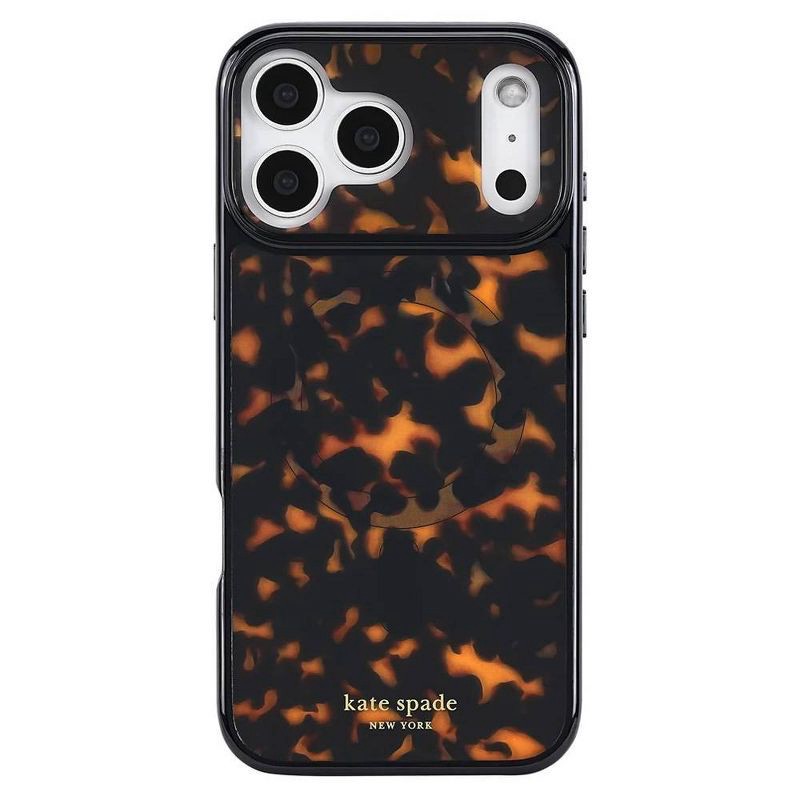 slide 1 of 7, Kate Spade iPhone 18 Pro Max / iPhone 17 Pro Max Case with MagSafe - Tortoise, 1 ct