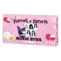 Sanrio Kuromi x KATSEYE Mochi Bites Lychee Flavor