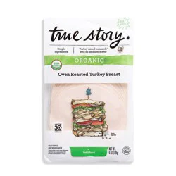True Story Organic Oven Roasted Turkey - 6oz