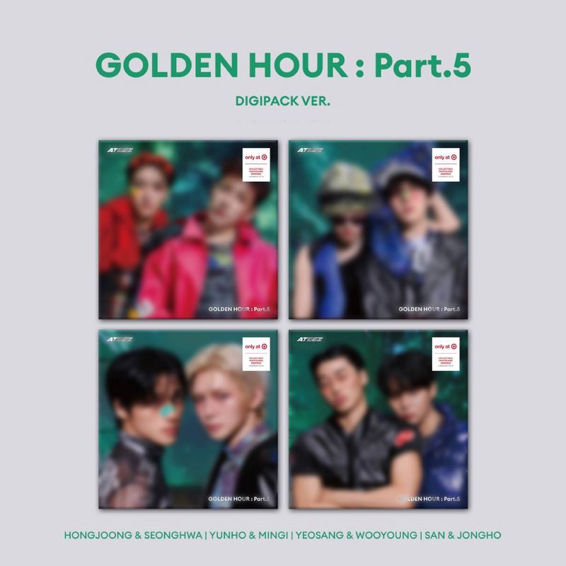 slide 1 of 2, hello82 ATEEZ - GOLDEN HOUR : Part.5 (DIGIPACK UNIT VER.) (Target Exclusive, CD), 1 ct