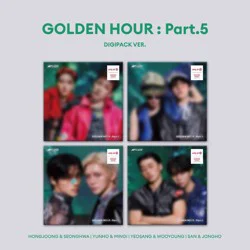 hello82 ATEEZ - GOLDEN HOUR : Part.5 (DIGIPACK UNIT VER.) (Target Exclusive, CD)