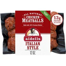 Aidells Italian Style Chicken Meatball - 12oz