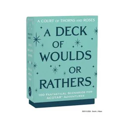 Chronicle Books A COURT OF THORNS AND ROSES OFFICIAL COLLECTION: A DECK OF WOULDS OR RATHERS