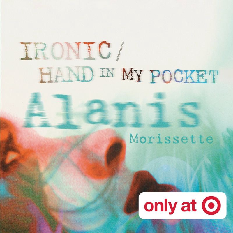 slide 1 of 1, WEA Alanis Morissette Tiny Vinyl Edition - Ironic/Hand In My Pocket (Target Exclusive, Vinyl 4 inch), 1 ct