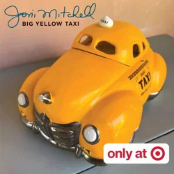 WEA Joni Mitchell Tiny Vinyl Edition - Big Yellow Taxi/Case Of You (Target Exclusive, Vinyl 4 inch)
