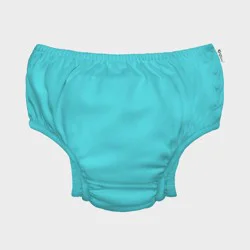 Green Sprouts Baby Eco Snap Reusable Swim Diaper - Aqua 24M