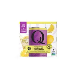 Q Mixers Q Mixer Ginger Beer Lemonade 4pk/7.5 fl oz