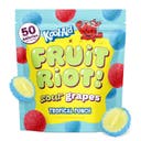 Fruit Riot Kool Aid Frozen Sour Candy Grapes Tropical Punch - 8oz