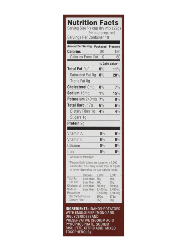slide 4 of 4, Mountain Harvest Mashed Potatoes - 13.75 oz, 13.75 oz