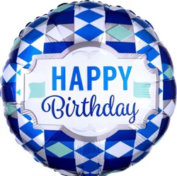Tie Pattern Balloon, 18"