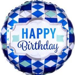 Tie Pattern Balloon, 18"
