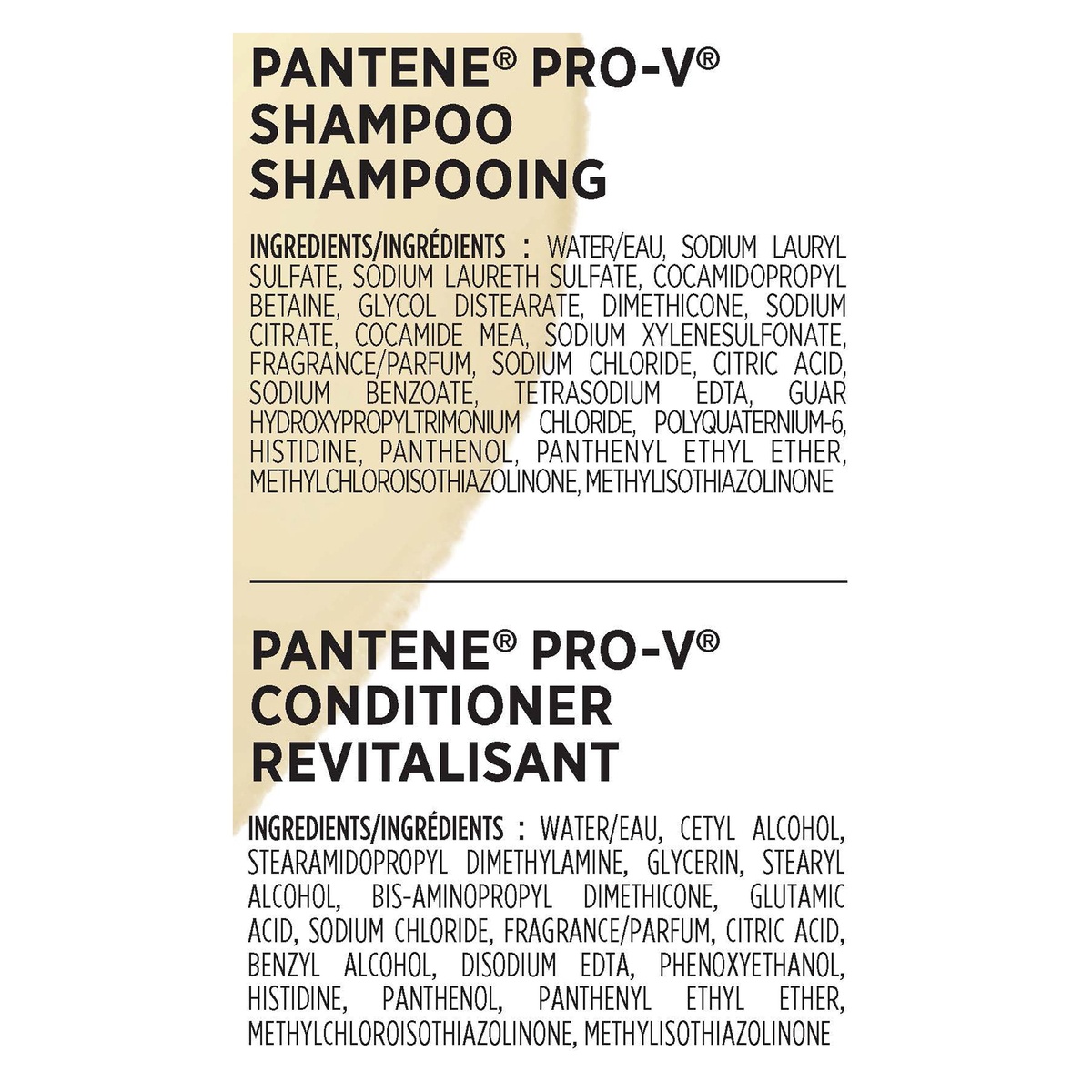 slide 3 of 5, Pantene Repiar Shampoo & Conditioner, 1.0 ct