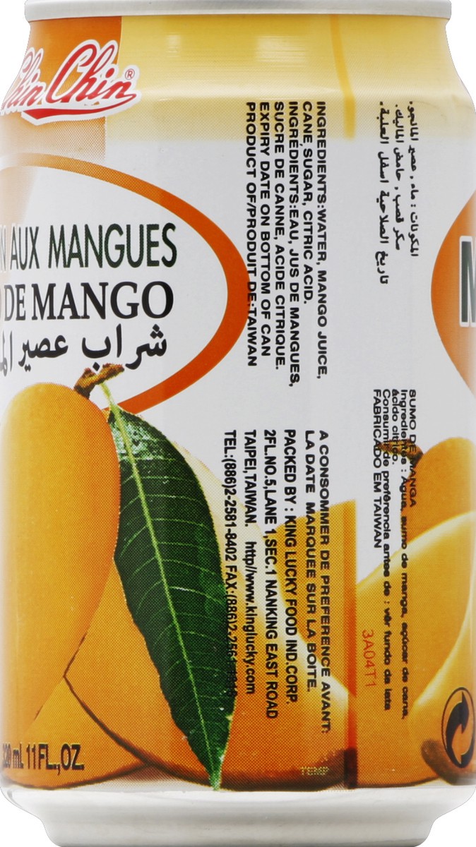 slide 3 of 4, Chin Chin Juice Drink, Mango, 11.5 oz