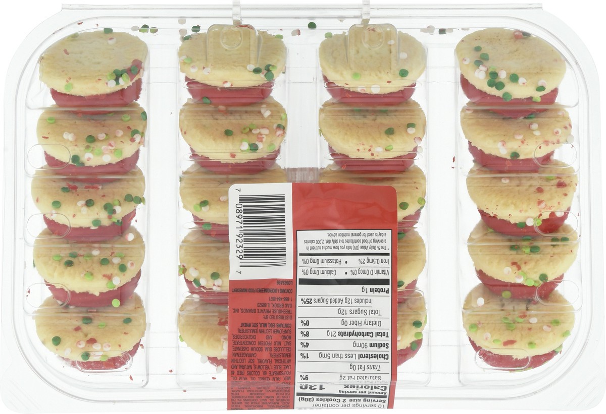 slide 7 of 14, Lofthouse Holiday Mini Frosted Sugar Cookies 10.5 oz, 10.5 oz