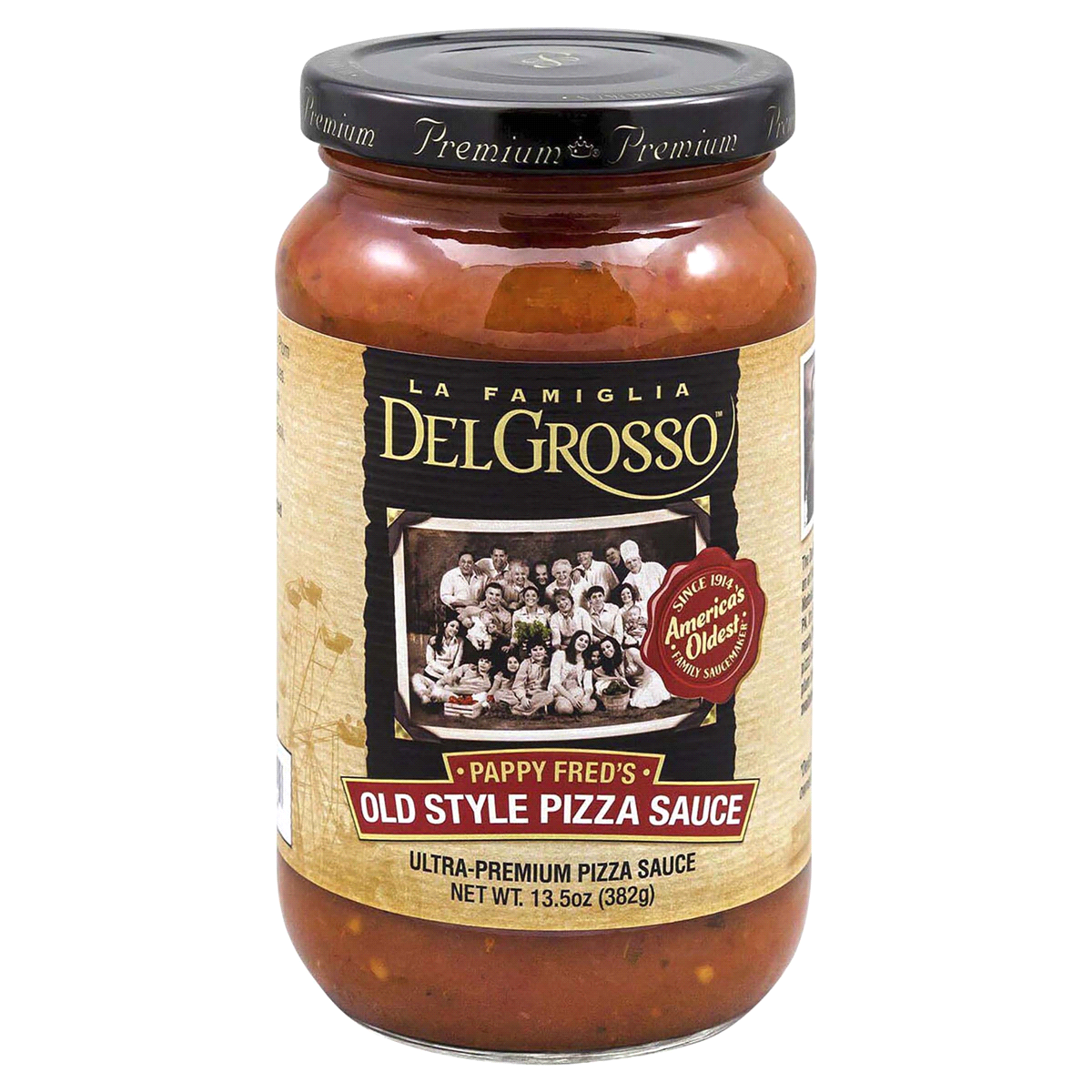 slide 1 of 1, La Famiglia DelGrosso Tomato Basil Masterpiece Pasta Sauce, 13.5 fl oz