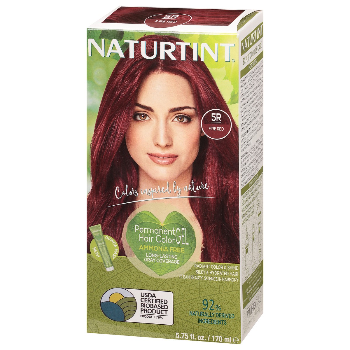 slide 5 of 12, Naturtint Fire Red 5R Ammonia Free Permanent Hair Color Gel 5.75 fl oz, 1 ct