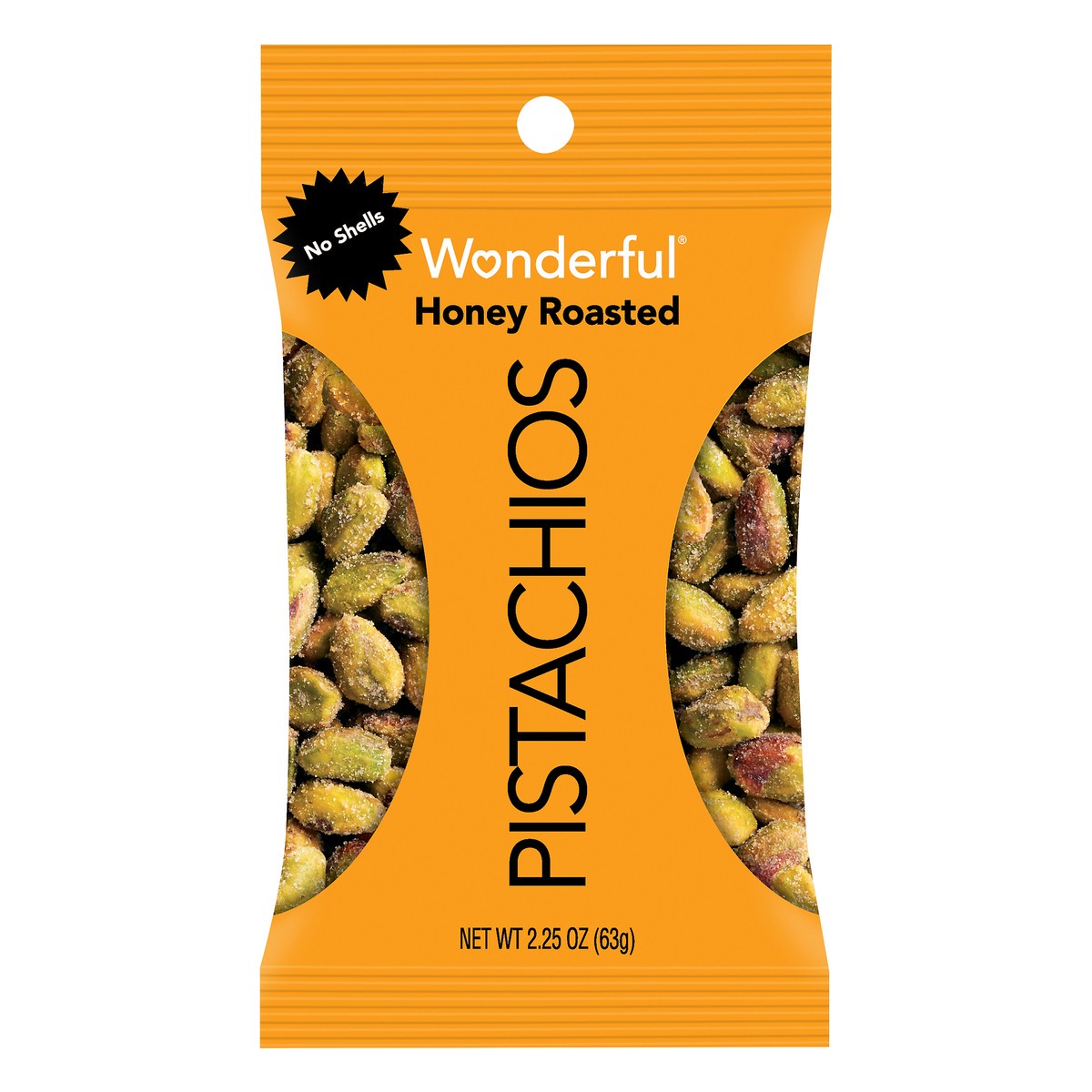 slide 2 of 6, Wonderful Pistachios No Shells Honey Roasted Pistachios 2.25 oz, 2.25 oz