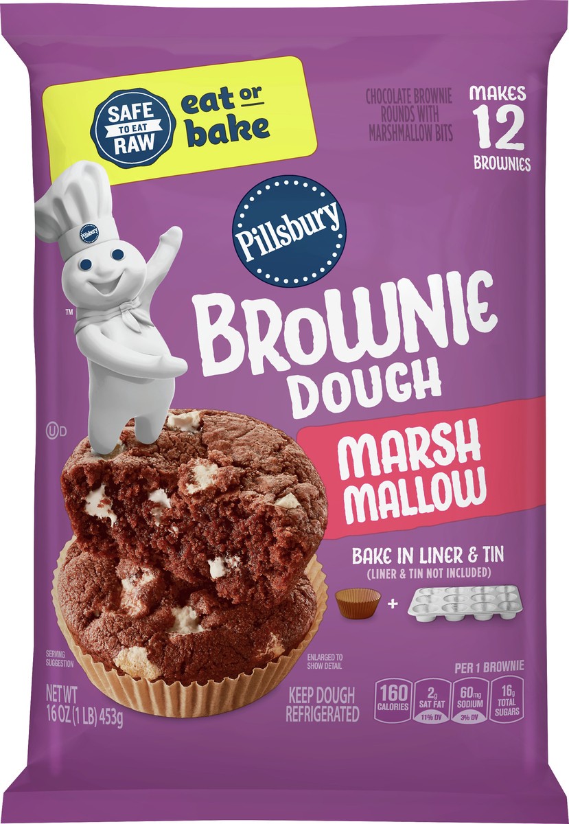 slide 6 of 9, Pillsbury Marshmallow Brownies Dough 12 ea, 12 ct