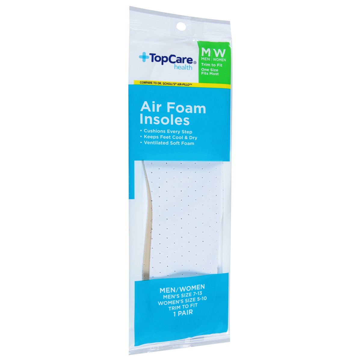 slide 5 of 12, Topcare Unisex Comfort Insoles, 1 ct