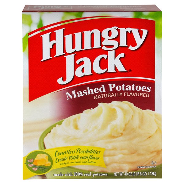 slide 1 of 6, Hungry Jack Mashed Potatoes, 6.6 oz