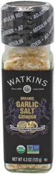 Watkins Garlic Salt Grinder Organic