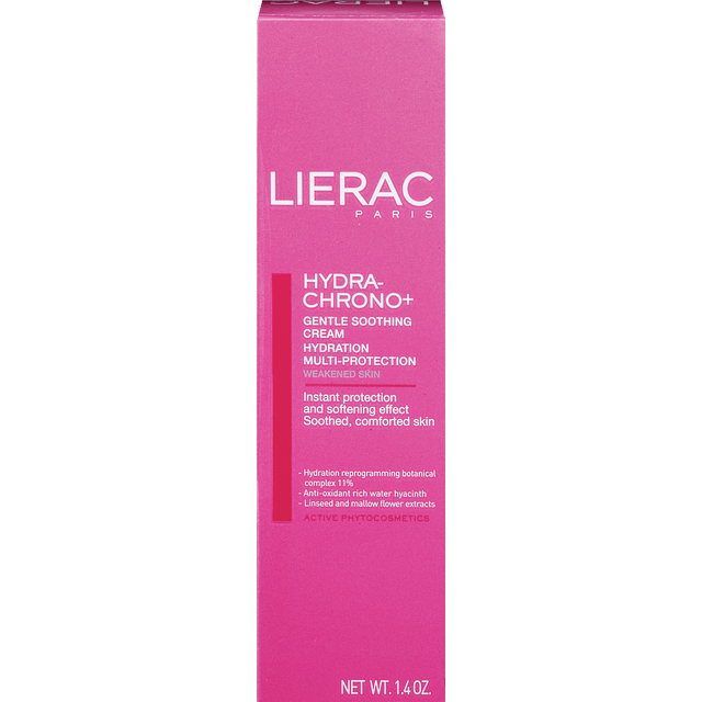 slide 1 of 1, Lierac Paris Hydra-Chrono+ Gentle Soothing Cream, 1.4 oz