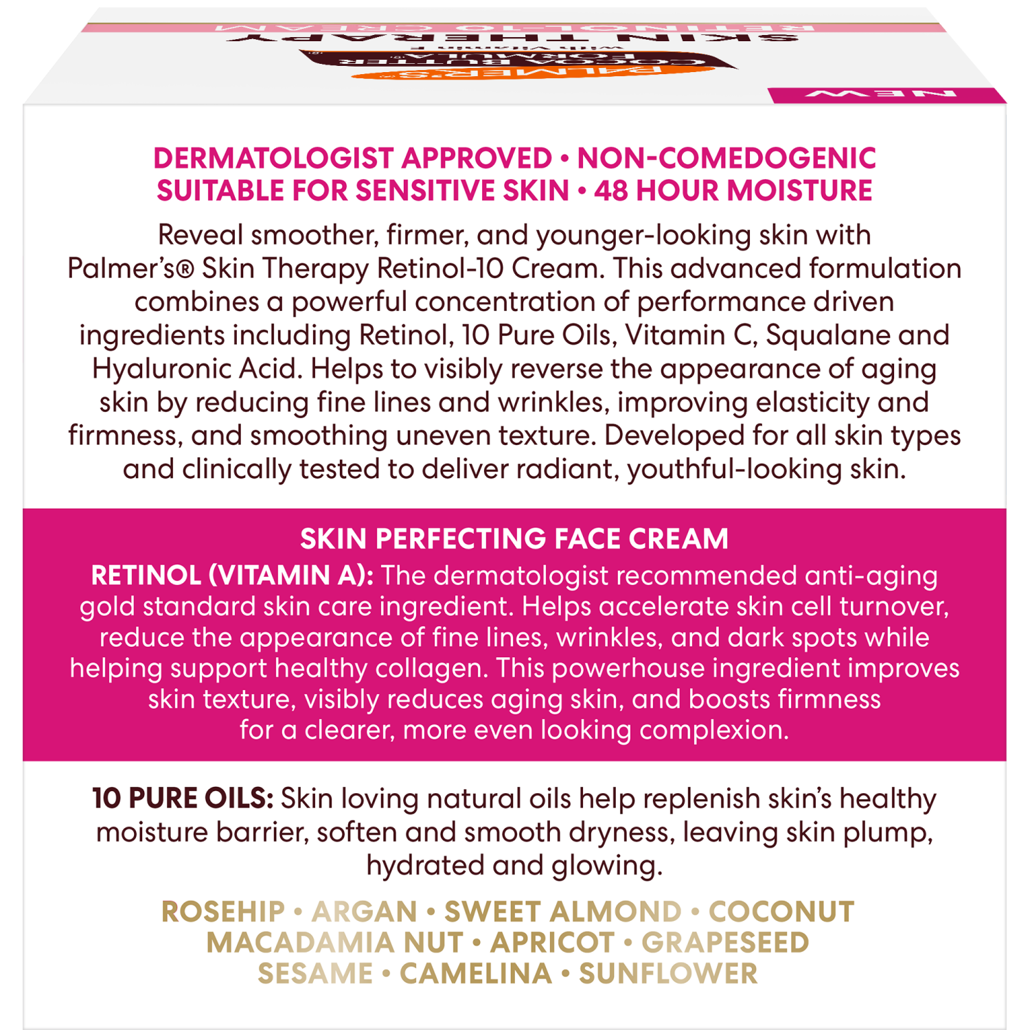 slide 2 of 2, Palmer's Skin Therapy Face Retinol-10 Cream 2.7 oz., 2.7 oz