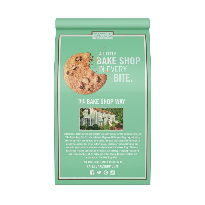 slide 7 of 13, Tate's Bake Shop Mint Chocolate Chip Cookies, 6.5 oz, 6.5 oz