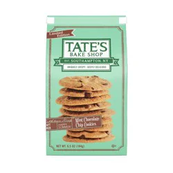 Tate's Bake Shop Mint Chocolate Chip Cookies, 6.5 oz