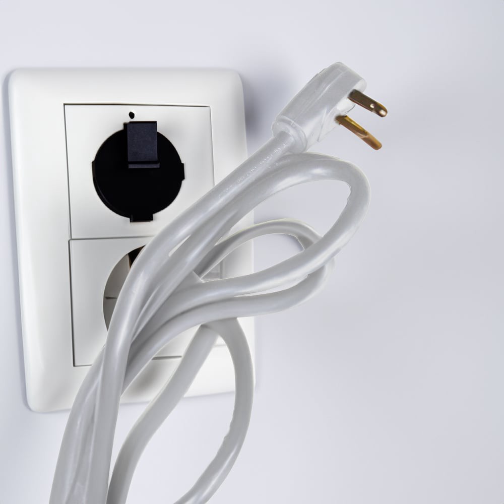 slide 5 of 6, Utilitech 6-ft 30 -Amp 3 -Prong Gray Dryer Appliance Power Cord, 1 ct