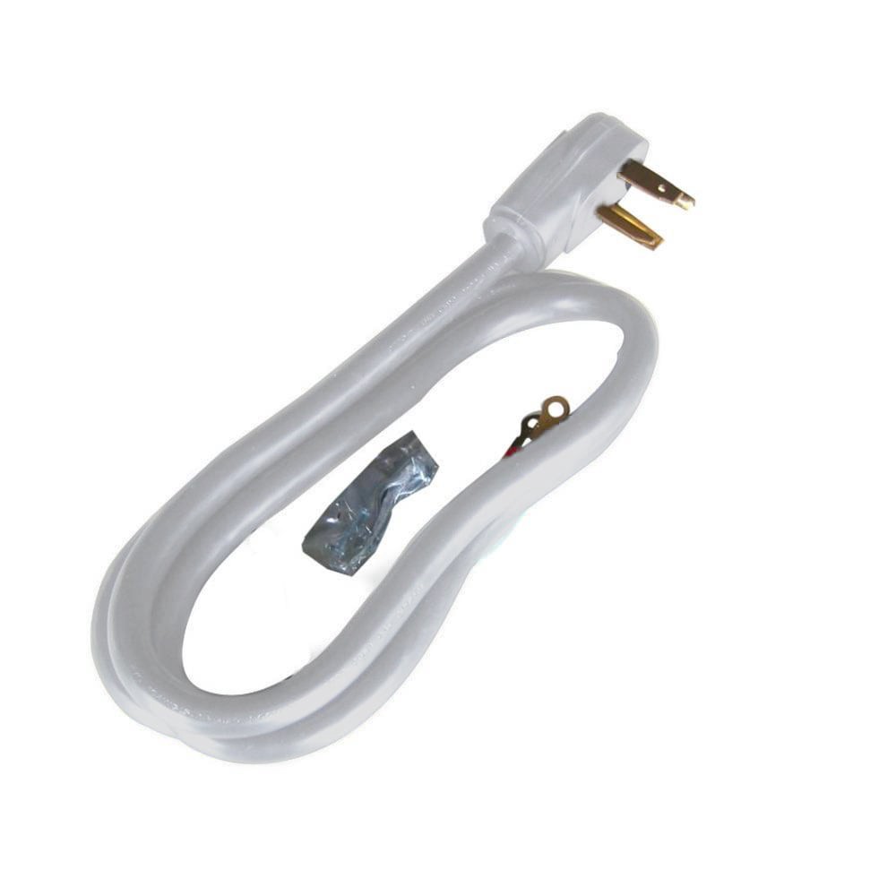 slide 3 of 6, Utilitech 6-ft 30 -Amp 3 -Prong Gray Dryer Appliance Power Cord, 1 ct
