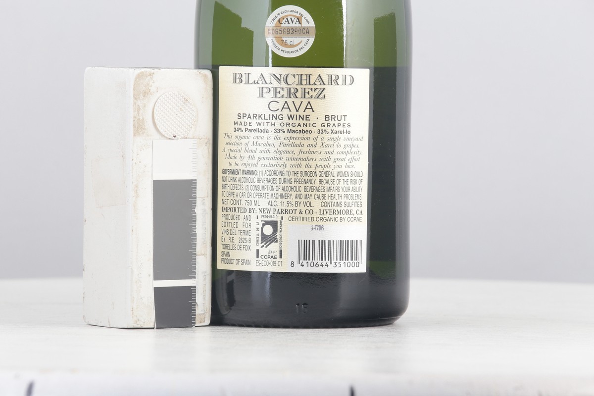 slide 9 of 12, Cava Brut Organic Grapes Blanchard Perez 750 ml, 750 ml