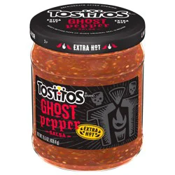 Tostitos Salsa Dip Ghost Pepper 15.5 Oz