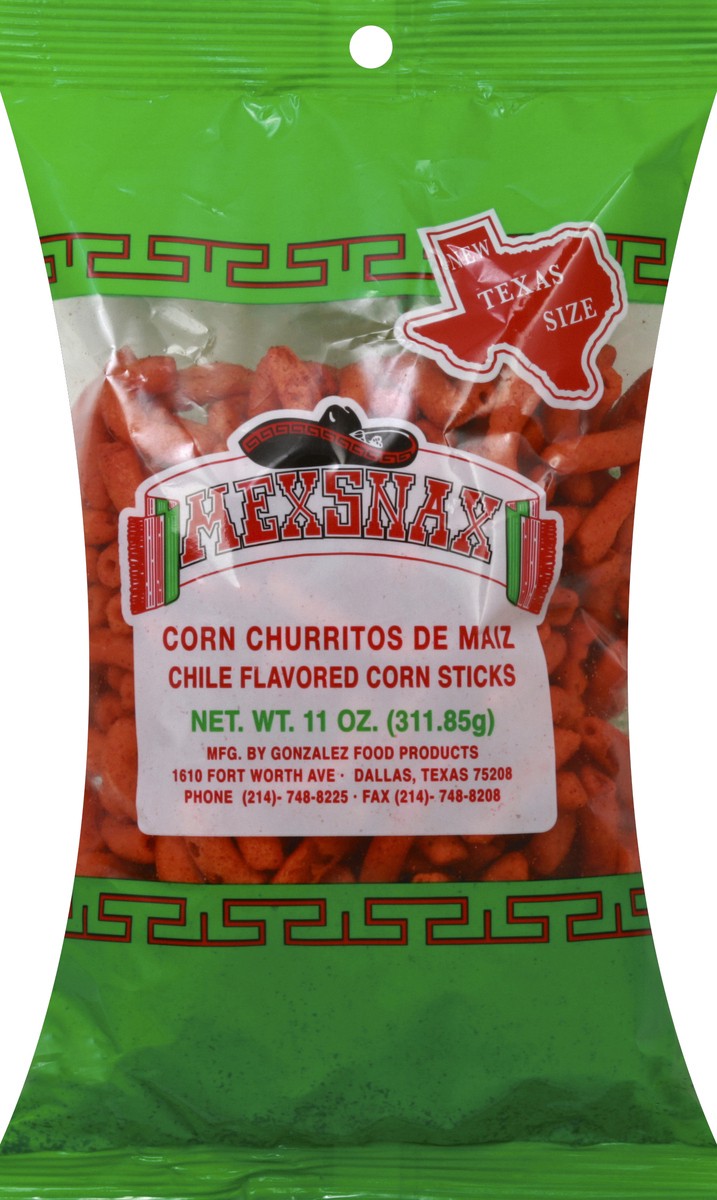 slide 1 of 5, MexSnax Corn Sticks 11 oz, 11 oz